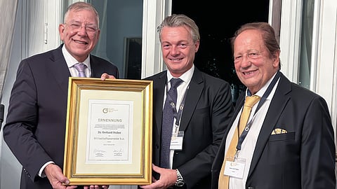 Group CEO of SOMIC Dr. Gerhard Huber appointed Wirtschaftssenator