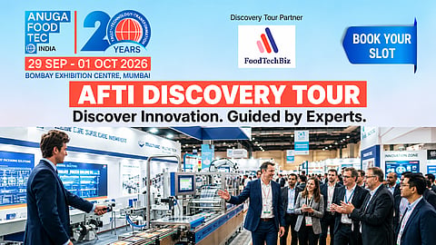 Anuga FoodTec India’s Discovery Tour - 29 September to 1 October 2026 