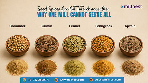 Seed Spices Are Not Interchangeable: Why One Mill Cannot Serve All