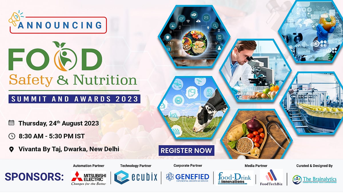 Food Safety & Nutrition Summit and Awards 2023 - 24 August 2023 - New Delhi
