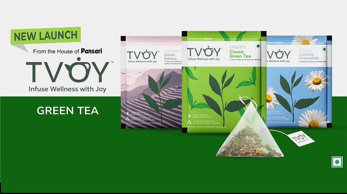 Pansari Group launches TVOY Green Tea at AAHAR 2024