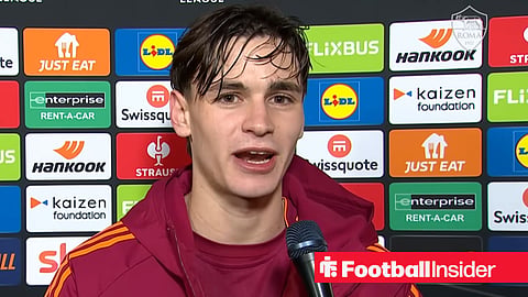 Roma player Niccolo Pisilli