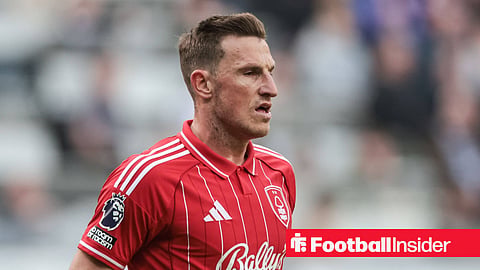 Nottingham Forest striker Chris Wood