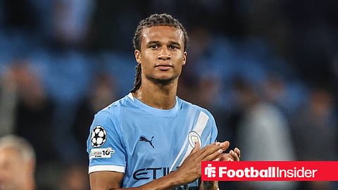 Manchester City defender Nathan Ake applauds