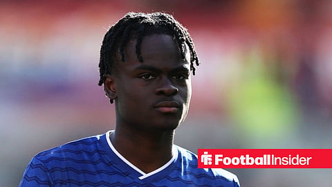Chelsea winger Tyrique George playing on loan at Everton