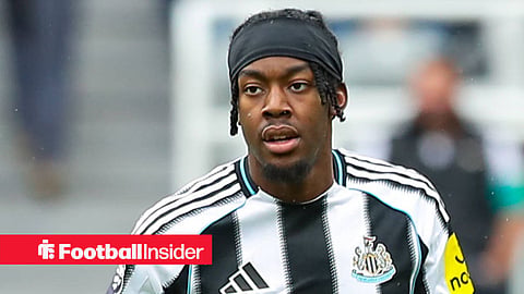 Newcastle United winger Anthony Elanga