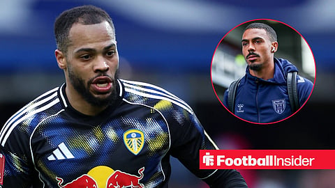 Lukas Nmecha of Leeds United running during the Emirates FA Cup Fourth Round match between Birmingham City and Leeds United on February 15, 2026 / Wilson Isidor of Sunderland arrives at stadium ahead of the Premier League match Burnley vs Sunderland at Turf Moor, Burnley, United Kingdom, 23rd August 2025