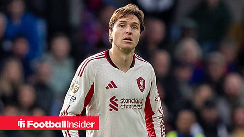 Liverpool forward Federico Chiesa