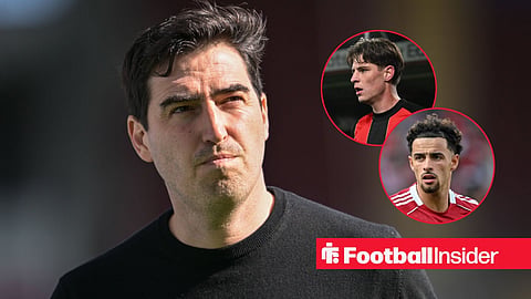 Andoni Iraola, Alex Scott, Curtis Jones