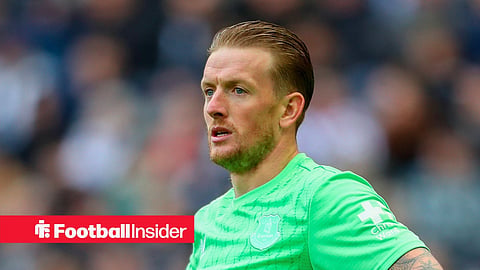 Everton goalkeeper Jordan Pickford