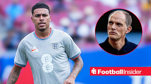 Morgan Rogers 17 during the 2026 FC Series at Raymond James Stadium on 6 June, 2026 / England Head Coach Thomas Tuchel before the 2026 FIFA World Cup Qualifier match between England and Andorra at Villa Park, Birmingham, England on 6 September 2025