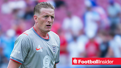 England goalkeeper Jordan Pickford warming up during the 2026 FC Series at Raymond James Stadium