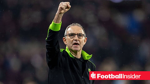Celtic manager Martin O'Neill pumps his fist