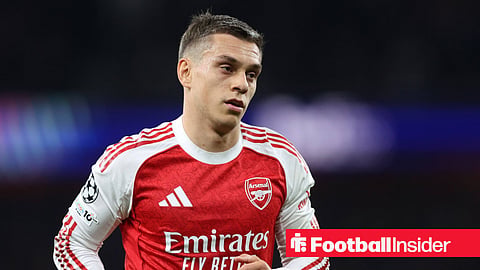 Arsenal winger Leandro Trossard
