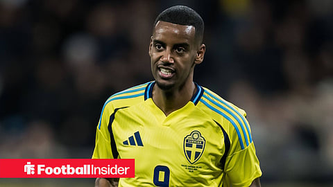 Liverpool forward Alexander Isak features for Sweden