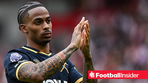 Crysencio Summerville of West Ham United applauds fans after the final whistle during the Premier League match between Brentford and West Ham United at the Gtech Community Stadium in Brentford, United Kingdom, on May 2, 2026