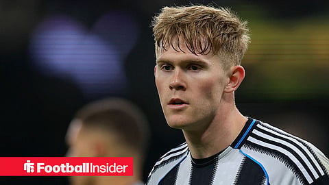 Lewis Hall 3 of Newcastle United during the EFL Cup semi-final 2nd leg match between Manchester City and Newcastle United at the Etihad Stadium, Manchester, UK on 4 February 2026