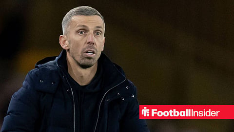 Gary O'Neil in black coat on touchline 