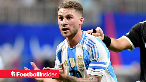 Liverpool midfielder Alexis Mac Allister featuring for Argentina against Austria