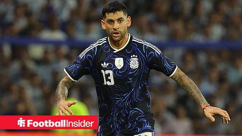 Tottenham defender Cristian Romero features for Argentina