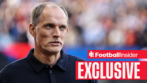 Thomas Tuchel in dark blue polo top