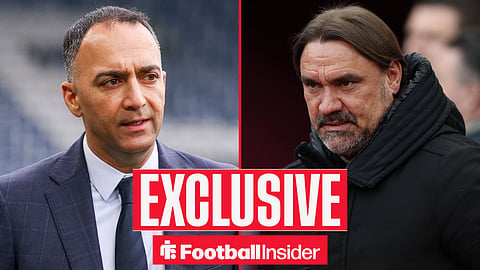 Leeds United chairman Paraag Marathe at Elland Road / Daniel Farke, manager of Leeds United, during the match between West Ham United FC and Leeds United FC in the Emirates FA Cup Quarter Final match at The London Stadium in London, England, on April 5, 2026