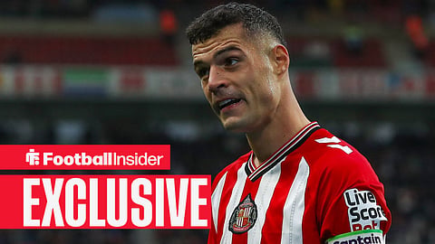 Sunderland midfielder Granit Xhaka