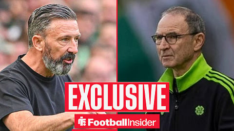 Derek McInnes and Martin O'Neill on the sidelines at Rangers and Celtic respectively