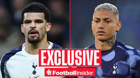 Tottenham strikers Dominic Solanke and Richarlison 