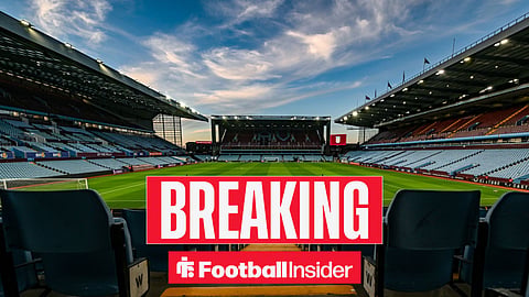 General view of Villa Park without any supporters.