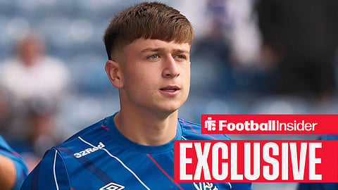 Rangers winger Mikey Moore