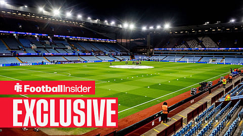 A general view of Villa Park ahead of a Champions League clash.
