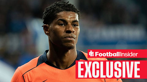 Barcelona winger Marcus Rashford