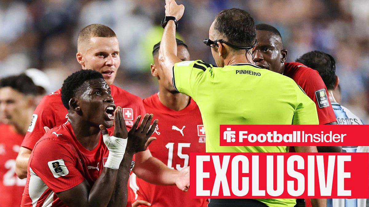 Keith Hackett quizzes FIFA over Breel Embolo red card vs Argentina: 'Degree of unfairness'