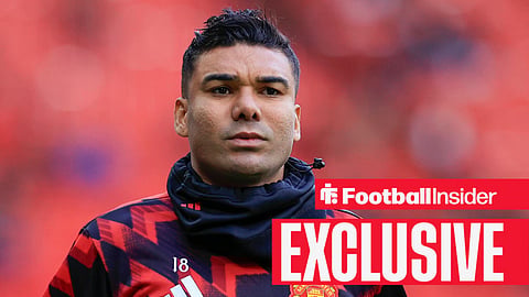 Man United midfielder Casemiro