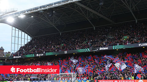 Crystal Palace fans at Selhurst Park