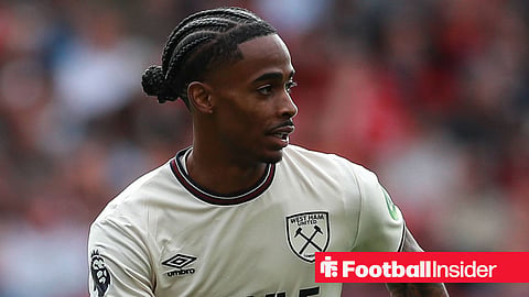 West Ham winger Crysencio Summerville