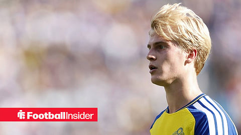 Lucas Bergvall in Sweden kit