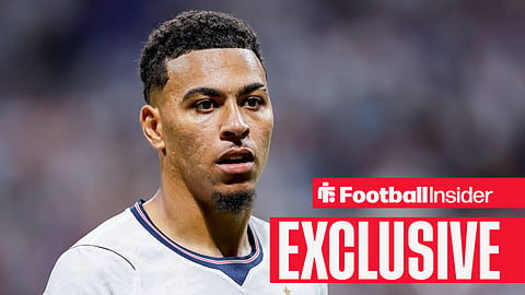 Aston Villa midfielder Morgan Rogers playing for England at the World Cup