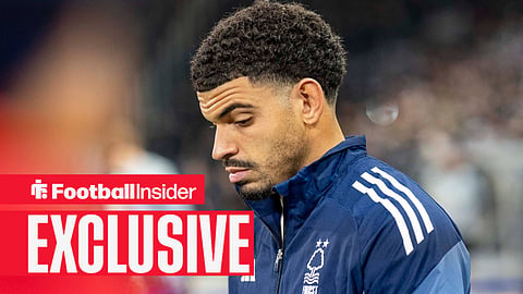 Nottingham Forest midfielder Morgan Gibbs-White