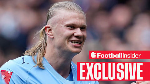Man City striker Erling Haaland