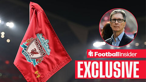 General view of a corner flag ahead of the Liverpool FC v LOSC Lille UEFA Champions League match at Anfield, Liverpool, England, United Kingdom on 21 January 2025 / Liverpool owner John Henry ahead of Liverpool's pre-season friendly with Hertha Berlin in 2017-18