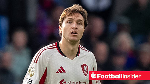 Liverpool forward Federico Chiesa