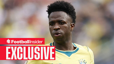 Real Madrid winger Vinicius Junior featuring for Brazil at the World Cup
