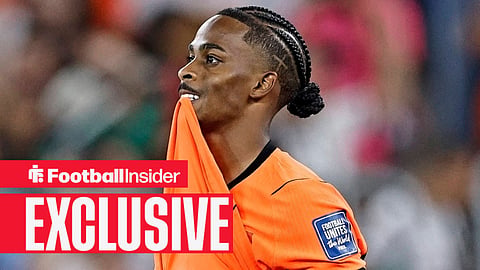 Al Hilal winger Crysencio Summerville playing for the Netherlands at the World Cup