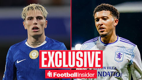 Aston Villa winger Alejandro Garnacho inset with free agent Jadon Sancho