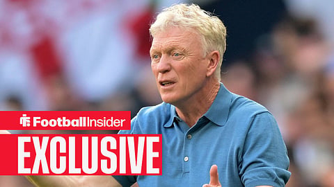Everton manager David Moyes looking frustrated