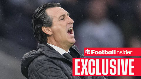 Aston Villa manager Unai Emery
