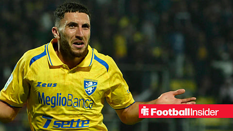 Fares Ghedjemis celebrating in home kit