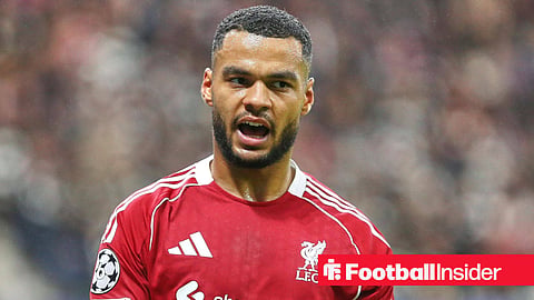 Liverpool forward Cody Gakpo celebrates